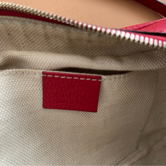 Gucci Red Soho disco bag - Picture 2 of 6
